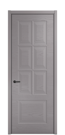 Дверь межкомнатная Паола 1 Цвет Ирис Brash Покрытие ЭМАЛИ Эмаль брашированная Наличник L 50 Цена 44375