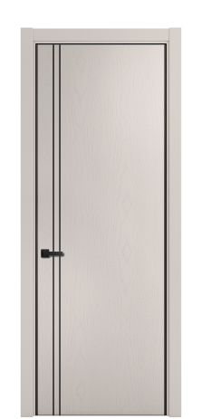 Дверь межкомнатная Слот 10-012 Цвет Ясень Дымчатый Покрытие ЭМАЛИ Шпон крашеный Наличник L 75 Цена 50997