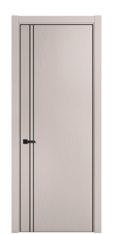 Дверь межкомнатная Слот 10-012 Цвет Ясень Пудра Покрытие Шпон крашеный  Наличник L 75 Цена 44475
