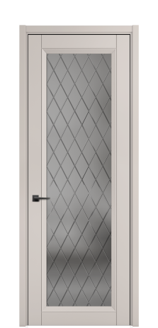 Дверь межкомнатная Беллуно 1 Цвет Дымчатый Покрытие ЭМАЛИ Эмаль Наличник  L 50 Цена 66101